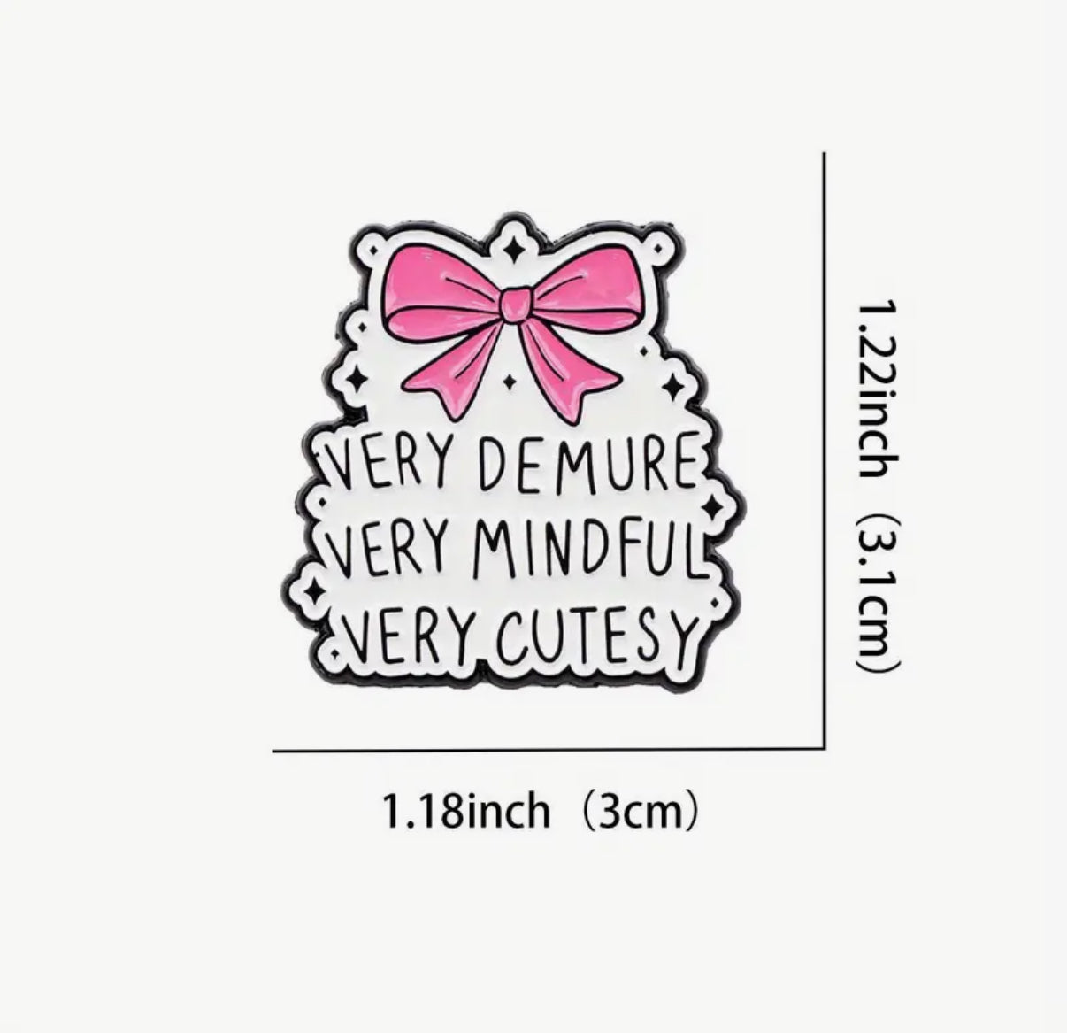 Demure Mindful Cutesy