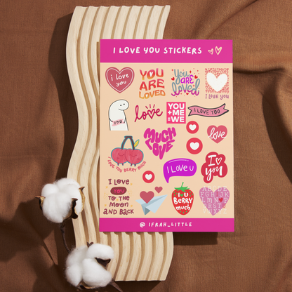 ⁠Love Stickers
