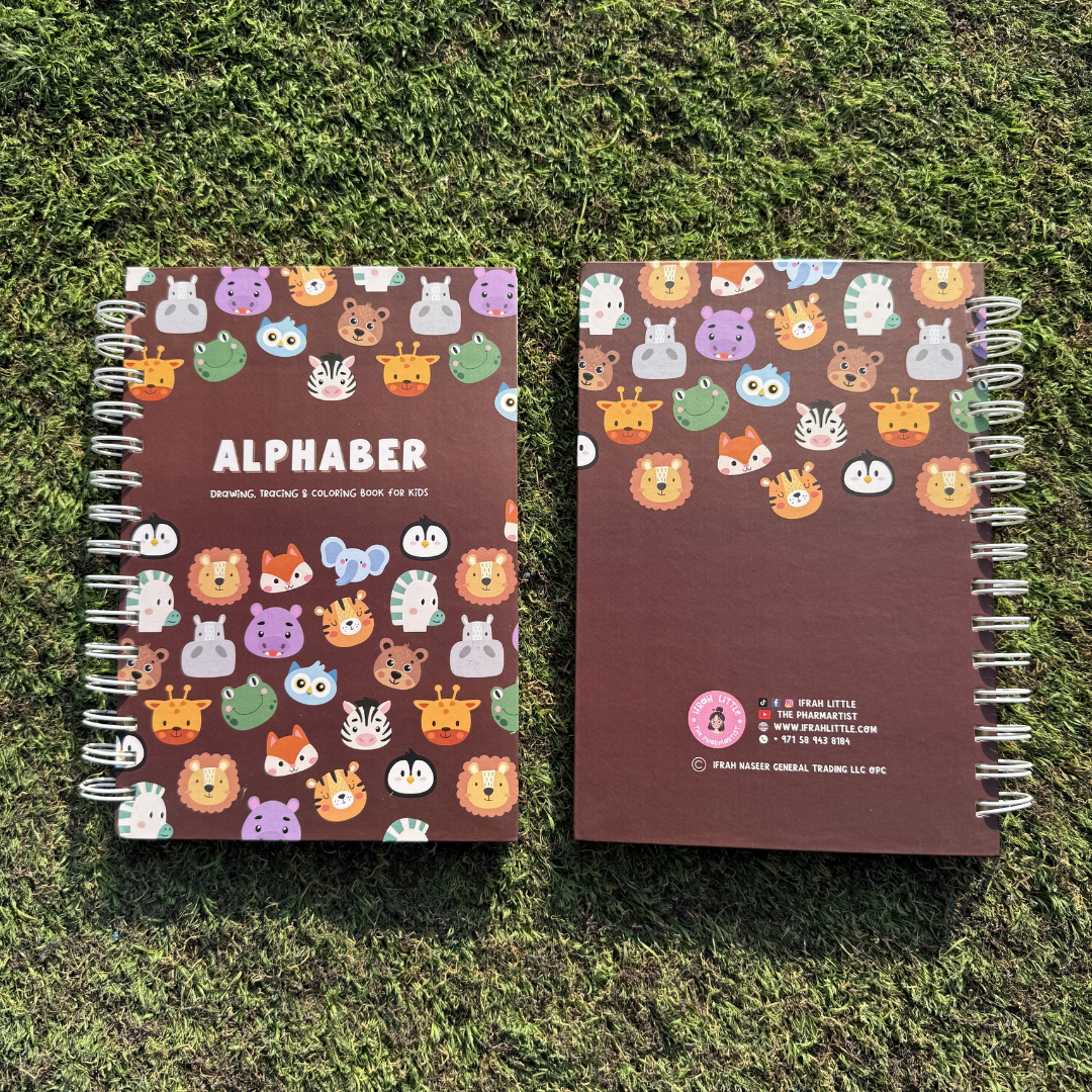 Alphaber (Coloring & Tracing book)