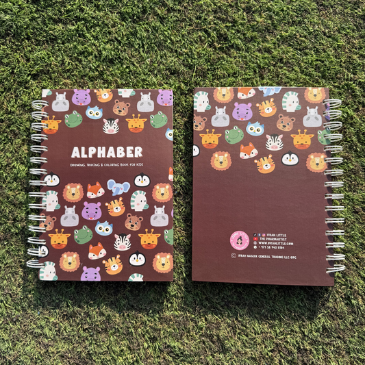 Alphaber (Coloring & Tracing book)