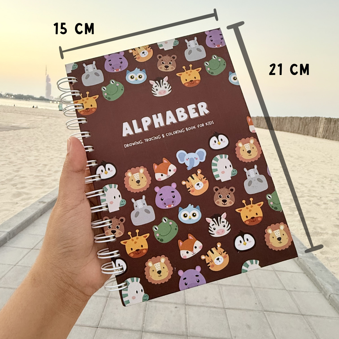Alphaber (Coloring & Tracing book)