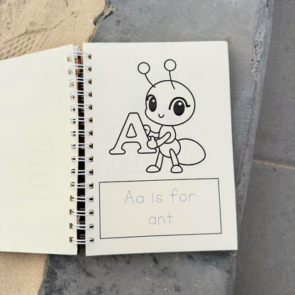 Alphaber (Coloring & Tracing book)