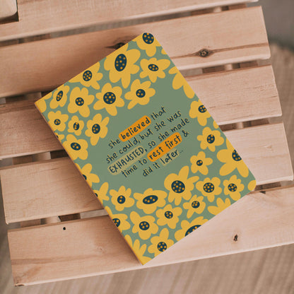 She Believed Notebook