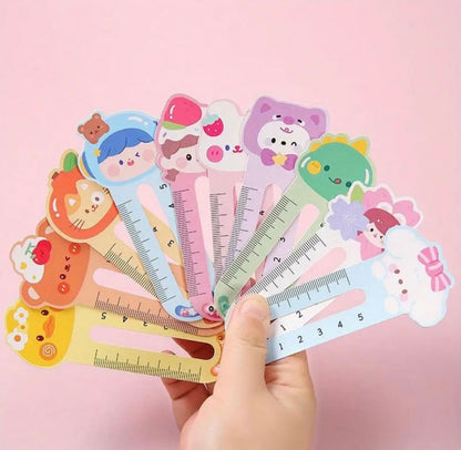 ⁠Cute Cartoon Bookmarks (pack of 10)