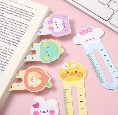 ⁠Cute Cartoon Bookmarks (pack of 10)