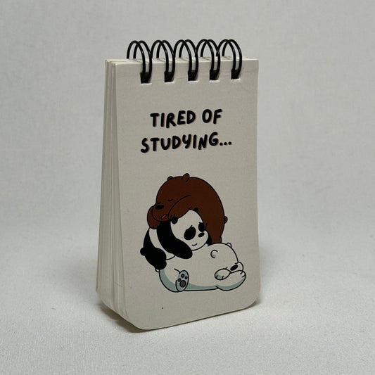 Tired of Studying Mini Diary