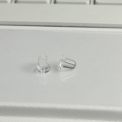 Black cat ear studs