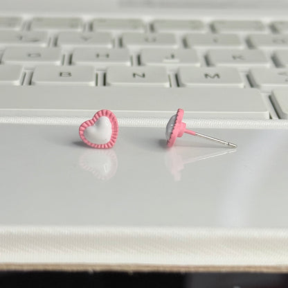 Pink & White Heart