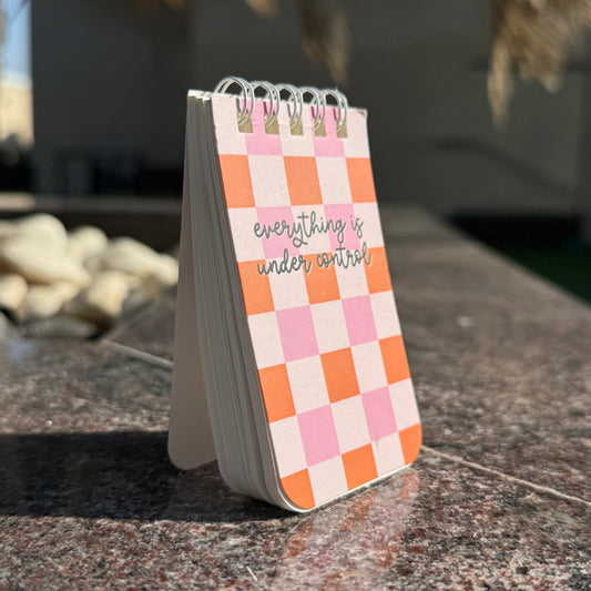 Under Control Mini Diary