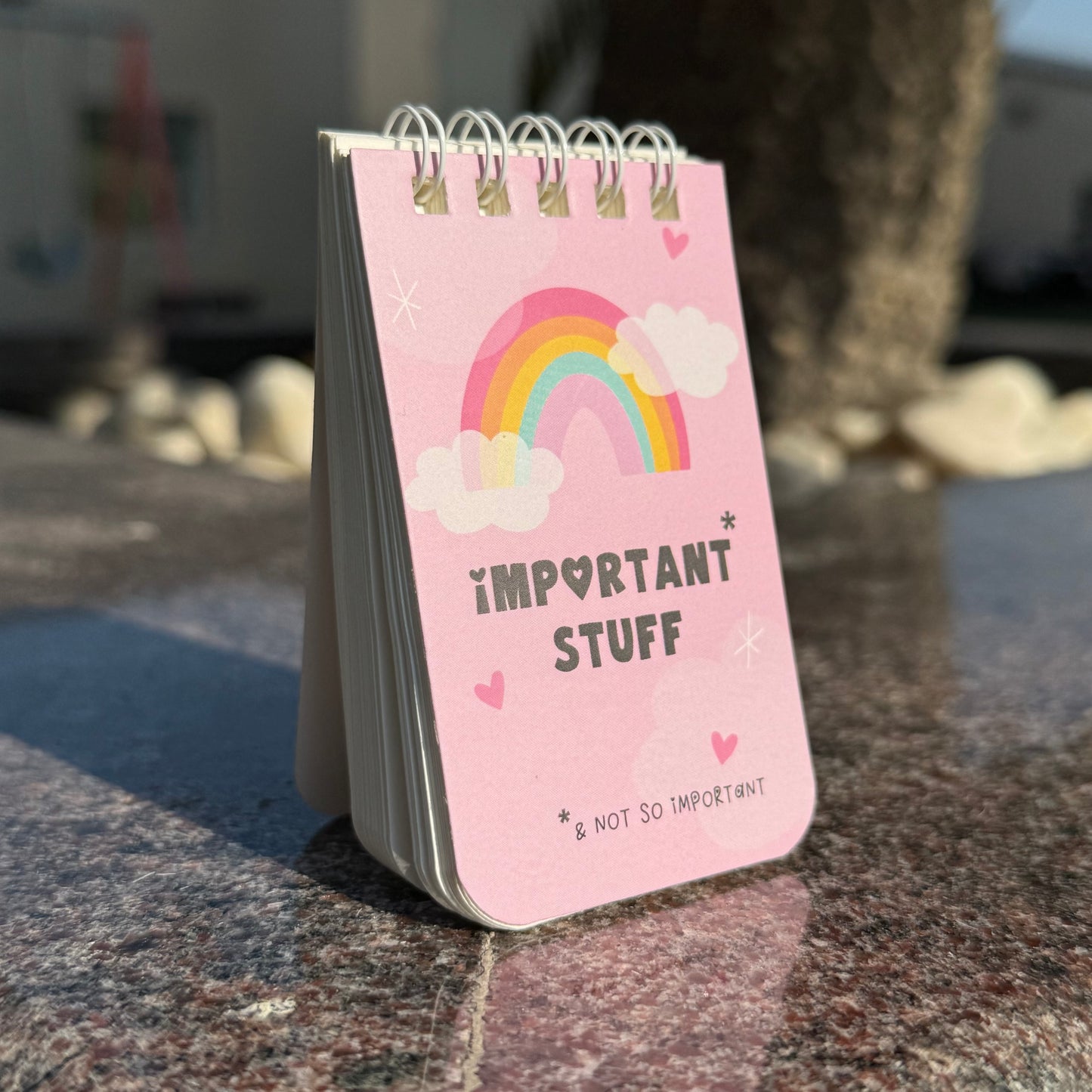 Important Stuff Mini Diary
