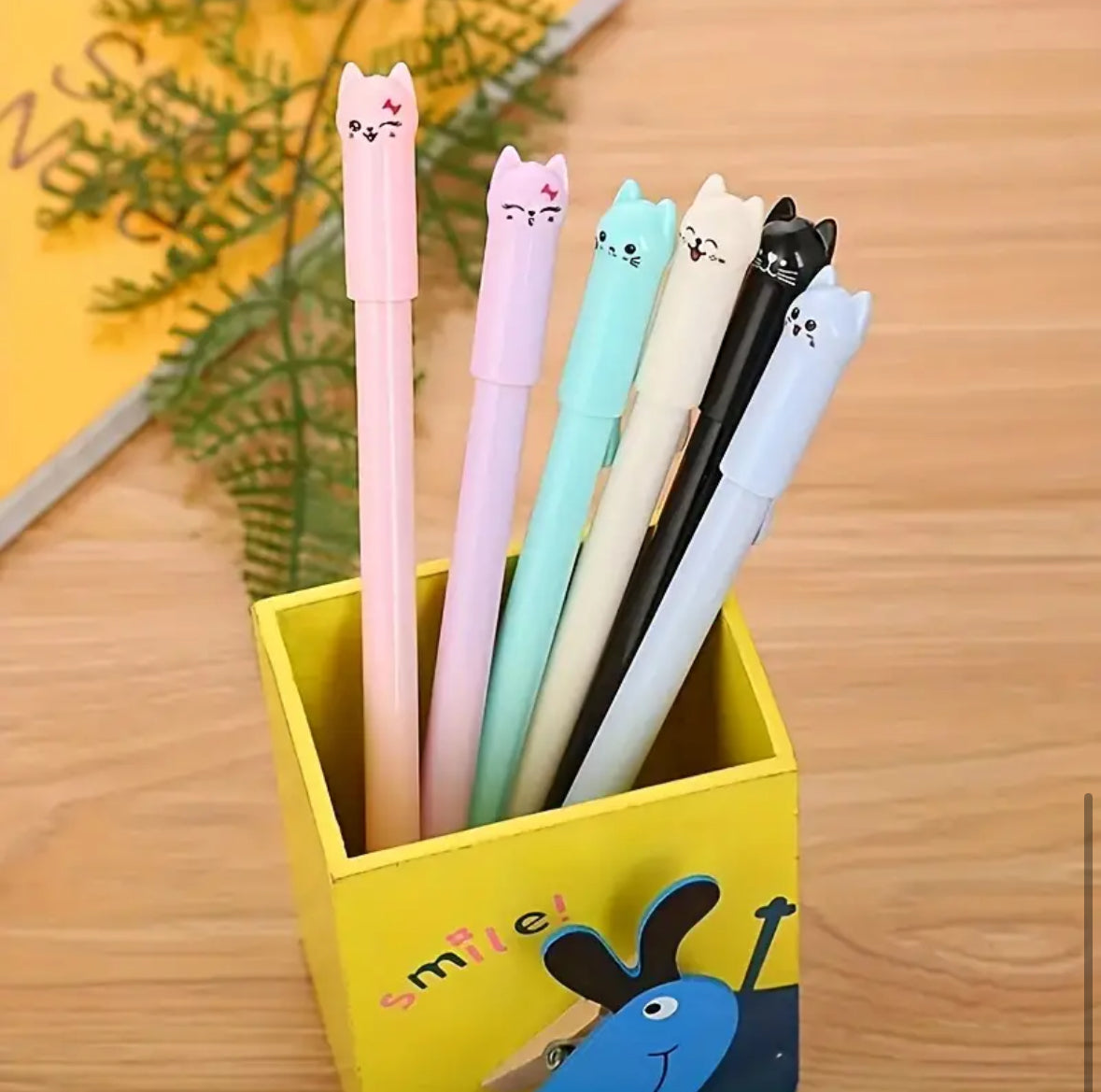 Cat Gel Pens