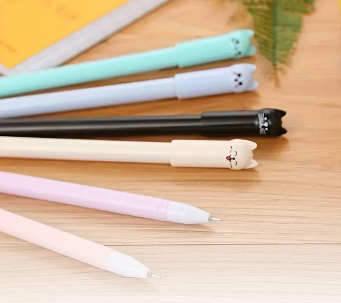 Cat Gel Pens