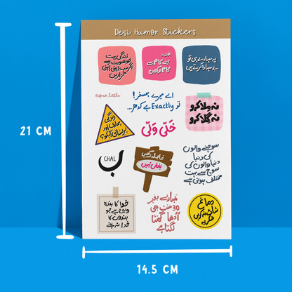 Desi Humor Stickers
