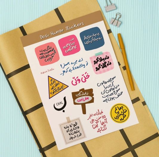Desi Humor Stickers