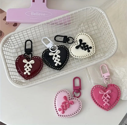 Hearts Keyring charms
