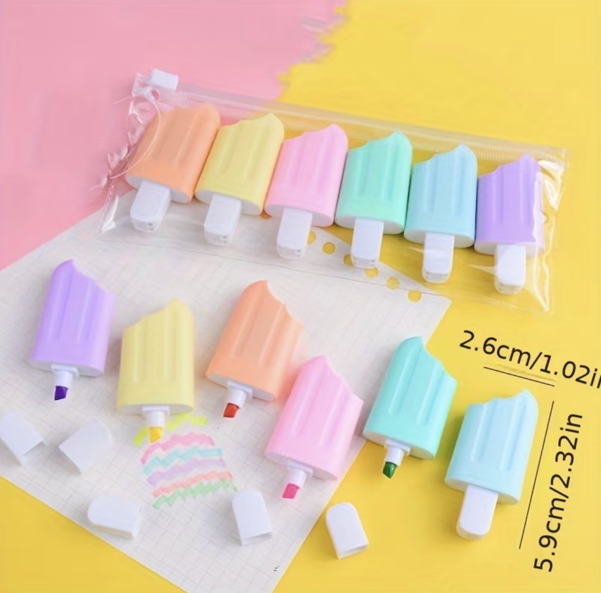⁠Popsicle Highlighter