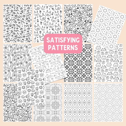 Motivational coloring book