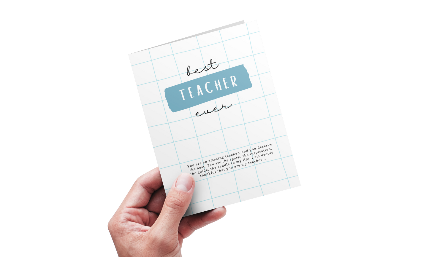 Teacher Greeting Card